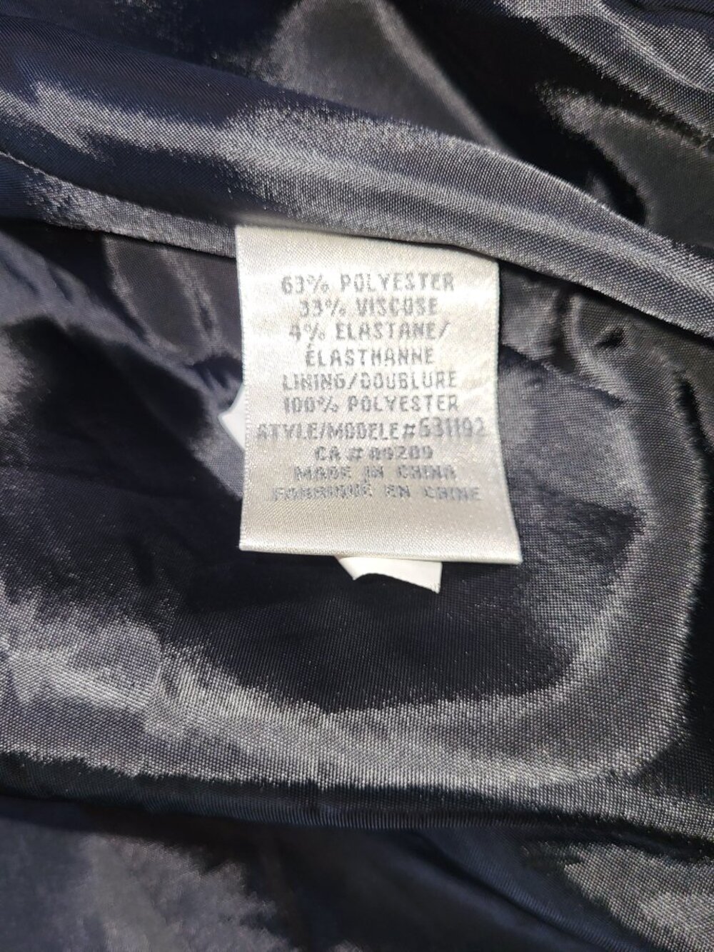Cleo Black Wool Blend Belted Pea Coat Jacket Size 18 Shawl Collar Classic Winter - Picture 11 of 13